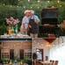 Outdoor String Lights 25 Feet G40 Globe LED Patio Lights