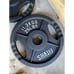 25 LB Round Olympic Cast Iron Grip Plates - Pair (50lbs Total) 2” Hole