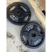 25 LB Round Olympic Cast Iron Grip Plates - Pair (50lbs Total) 2” Hole