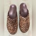 Dansko Rae Leopard Pony Hair Clogs