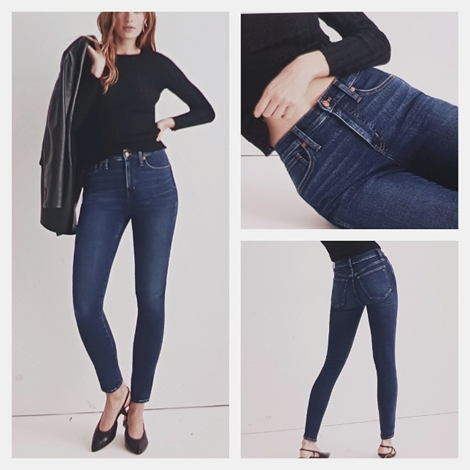 Madewell Curvy High Rise Skinny EUC Size 24 J680
