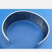 SOUTHWEST STERLING SILVER OVERLAY CORN MUDHEAD CUFF 44.1 Gr Signed Stanley Gene