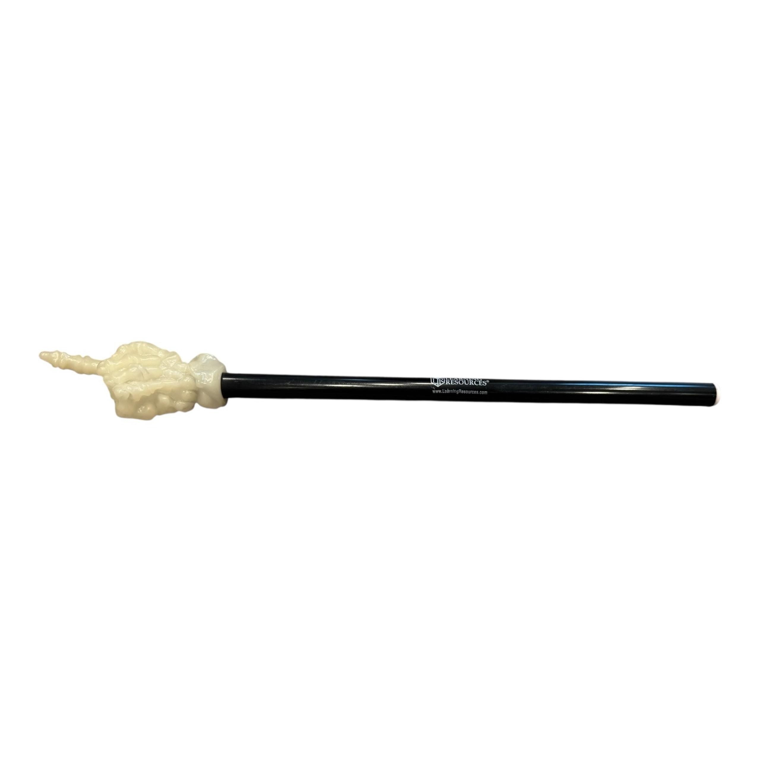 Learning resource glow in the dark Halloween Skeleton hand teacher pointer