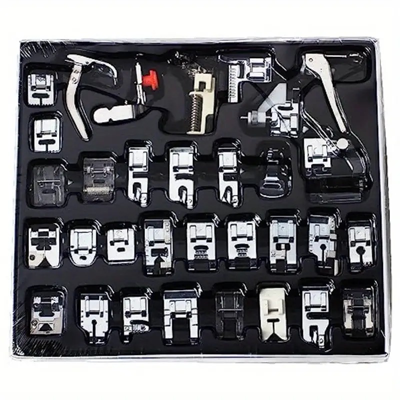 32pcs Comprehensive Sewing Machine Presser Feet Kit Sewing, Quilting Embroidery