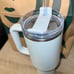 NEW Starbucks Stanley Cup 2024 Spring Light Blue Tumbler 40oz