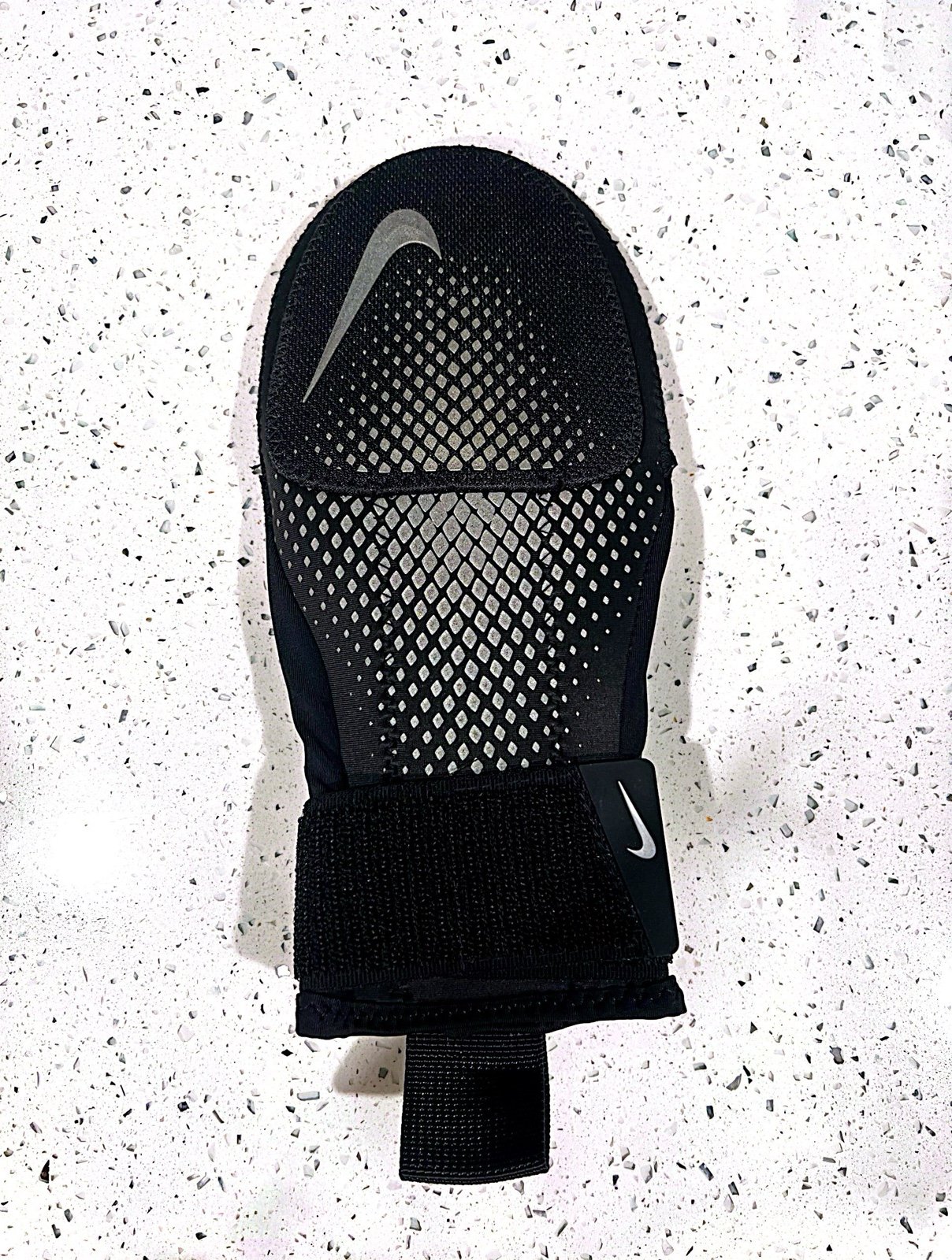 Nike Diamond Sliding Mitt Adult Men's Baseball Black/Silver