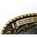 Clyde Oklahoma Belt Buckle 1990 Co Op