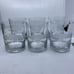 6 Whiskey Bourbon Scotch Glasses Classic Cars Chevy Chevrolet Ford Embossed