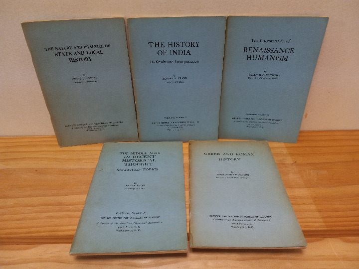 American Historical Society 5 Publications 1958/9 Good