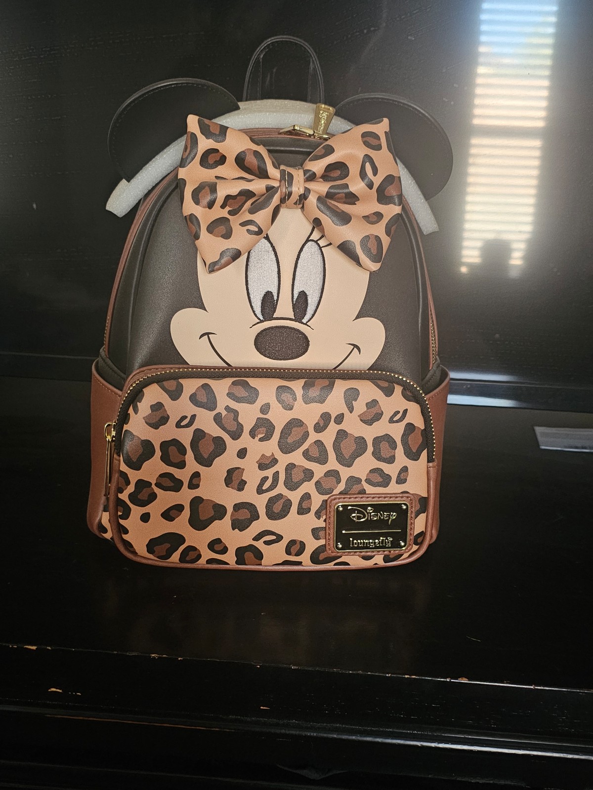 Minnie Mouse Leopard Print Loungefly