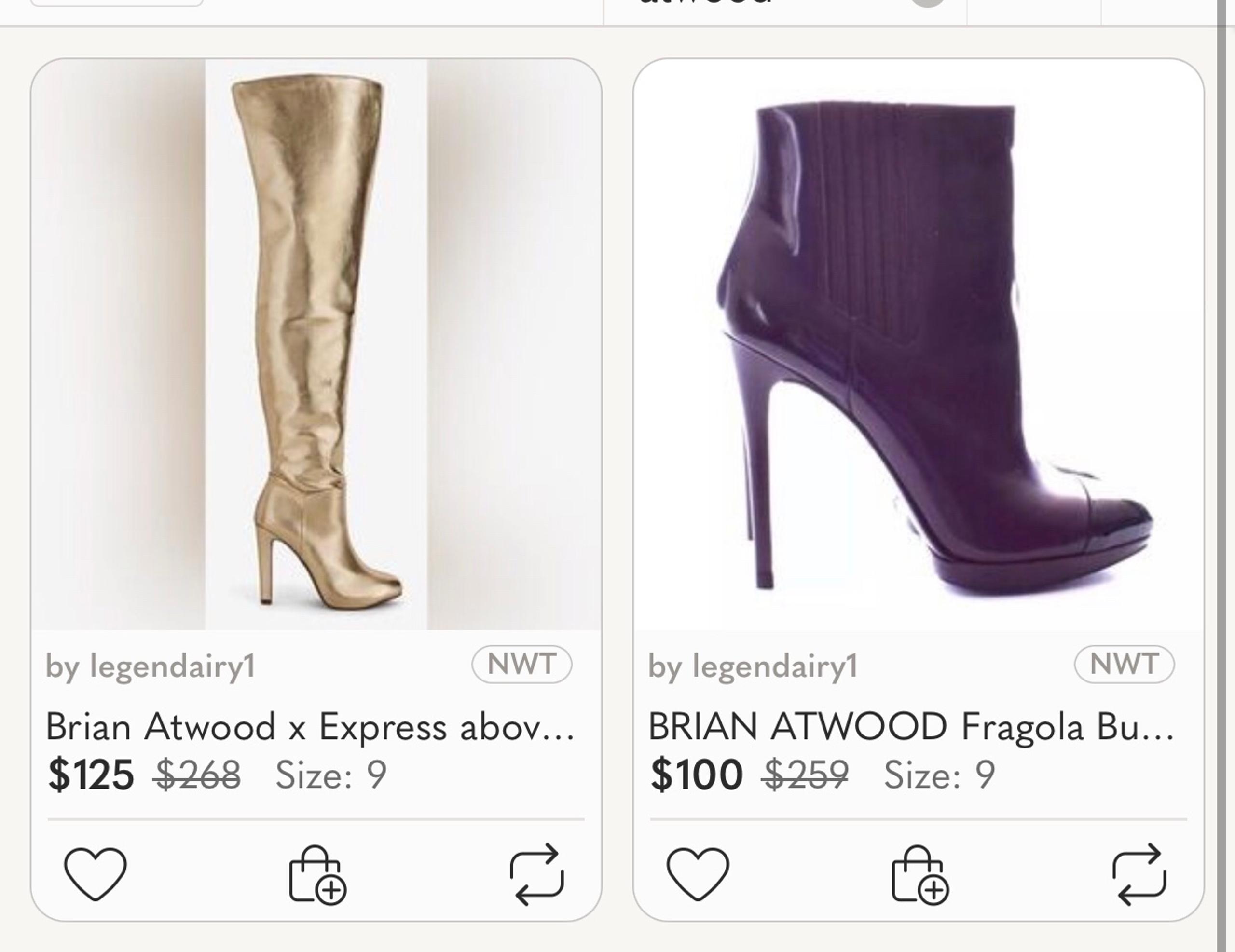 Brian Atwood Boots new
