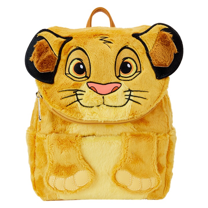 The Lion King Exclusive 30th Anniversary Simba Plush Cosplay Mini Backpack.