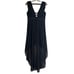 Charlotte Russe Y2K Whimsygoth Witchcore Black Asymmetrical Hem Sleeveless Dress
