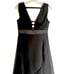 Charlotte Russe Y2K Whimsygoth Witchcore Black Asymmetrical Hem Sleeveless Dress