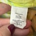 J Crew Tunic Top Beach Coverup Swim XXS Yellow Green Gauze Shirt C2343
