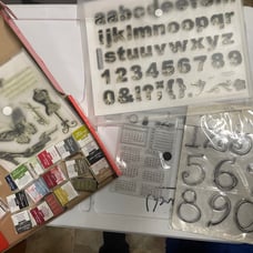 Stamp sets and Stampers for Cards or Scrapbooking
