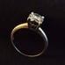 14k white gold diamond ring