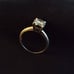 14k white gold diamond ring