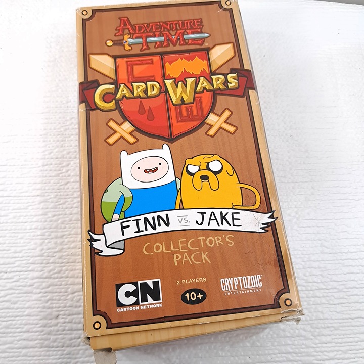 Adventure Time Card Wars Finn Vs Jake Collector's Pack Set Cryptozoic COMPLETE