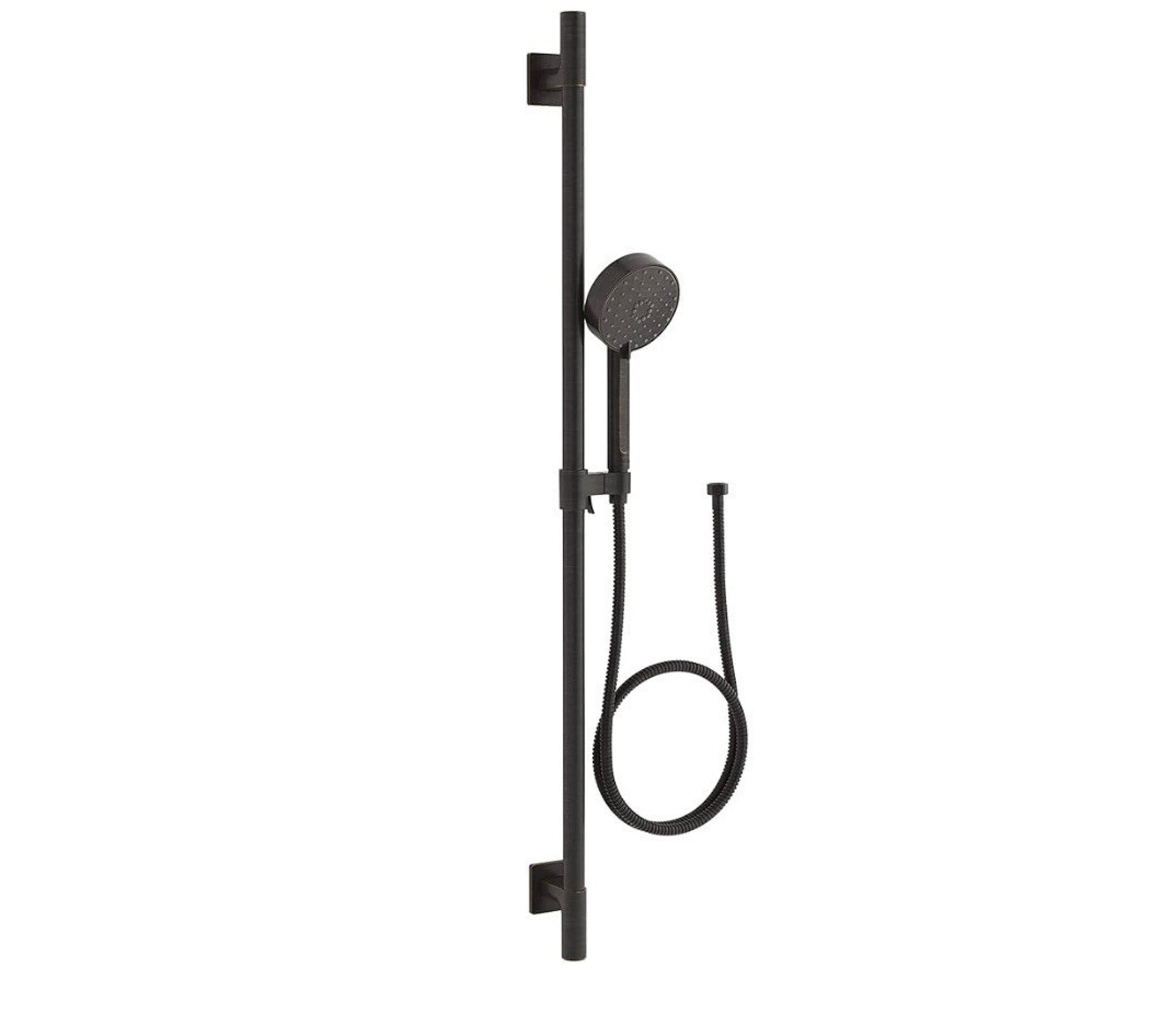 KOHLER Awaken G110 1.75 GPM Handshower Kit with hose and slidebar, K-99898-G-2BZ