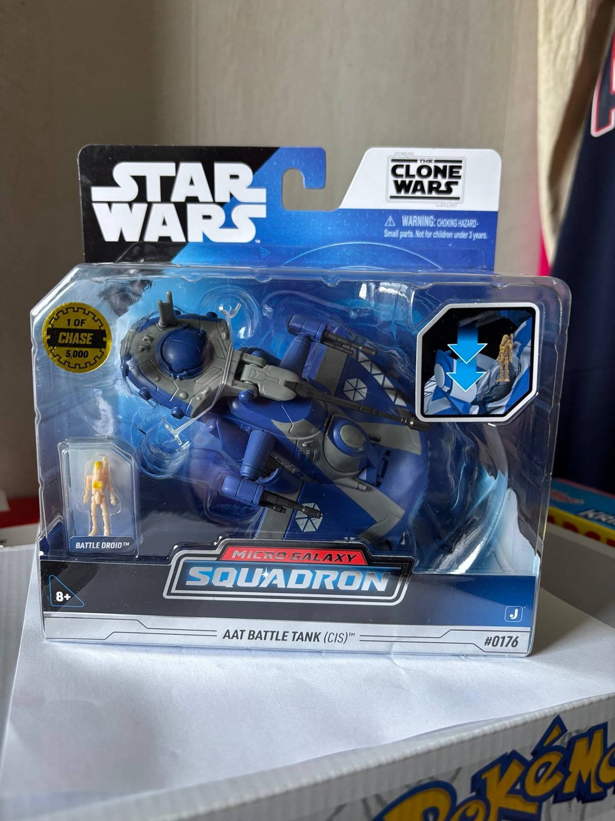 Star Wars Micro Galaxy Squadrons The Clone Wars AAT Battle Chase 1 of 5000