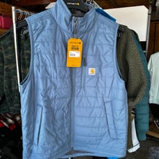Men’s NWT Carhartt Gilliam Vest - Thundercloud Size M