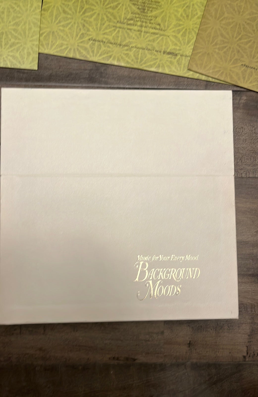 Background Moods Vinyl