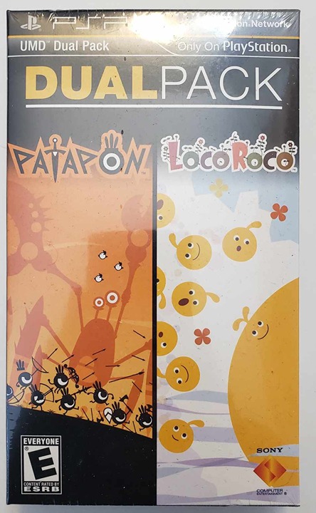 PSP Patapon Loco Roco Dual Pack NEW