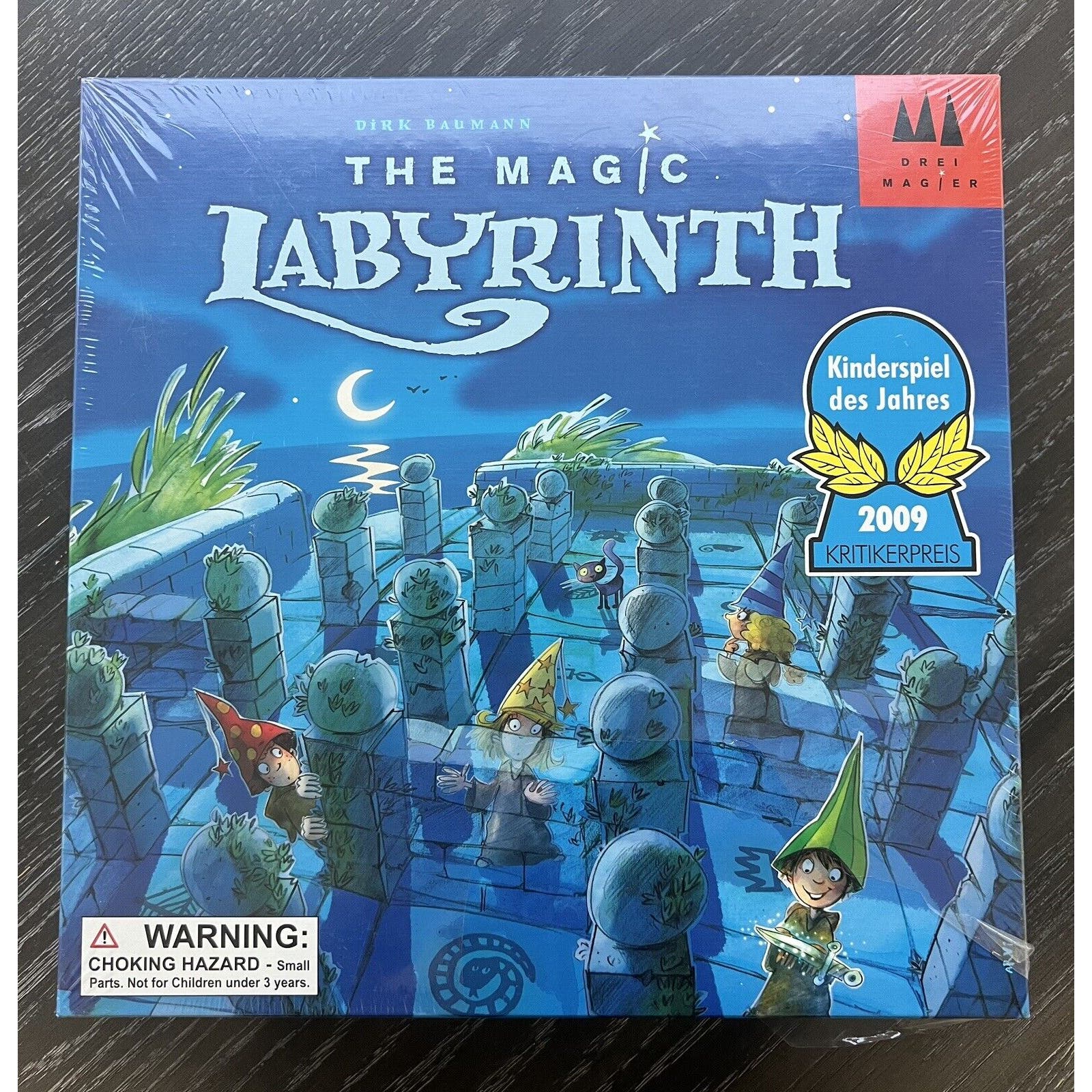 The Magic Labyrinth Board Game by Dirk Baumann 2009, New and Sealed