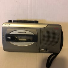 RadioShack Cassette tape recorder
