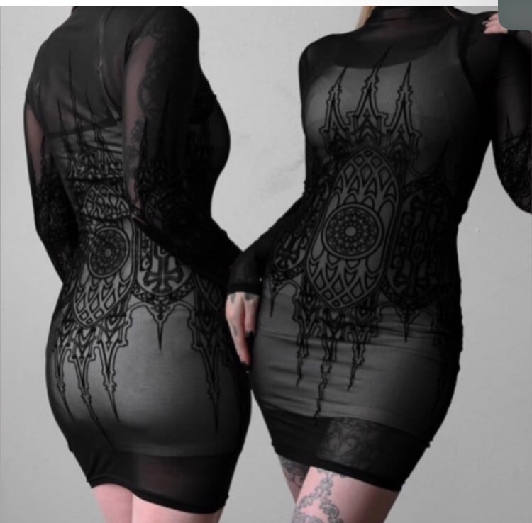 Killstar Gothic Mesh Tunic
