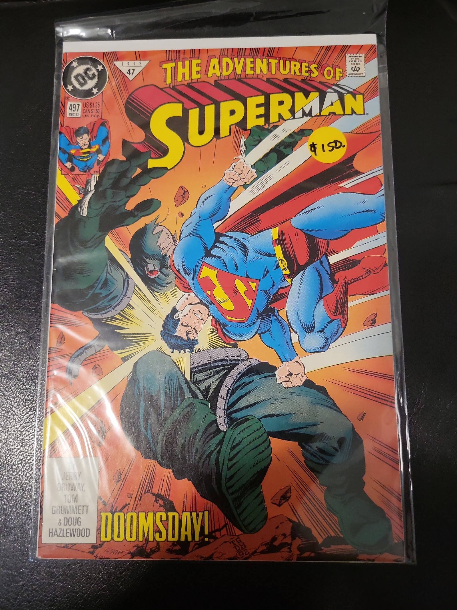 DC Comics The Adventures of Superman # 497