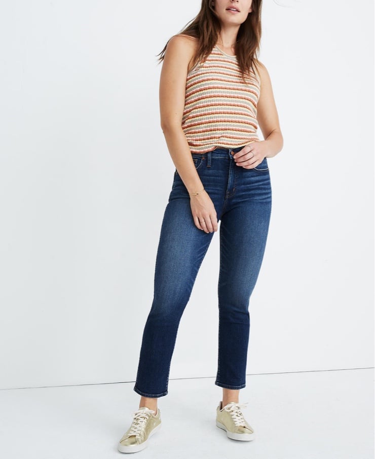 Madewell - Slim Straight Jeans in Hammond Wash - size W 28 / NWT