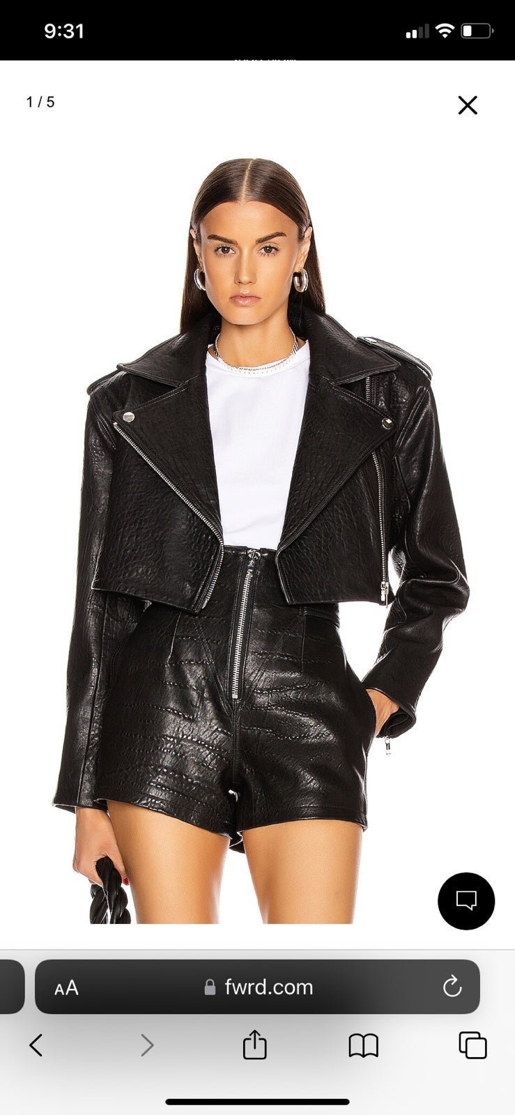Grlfrnd Samara Leather Jacket