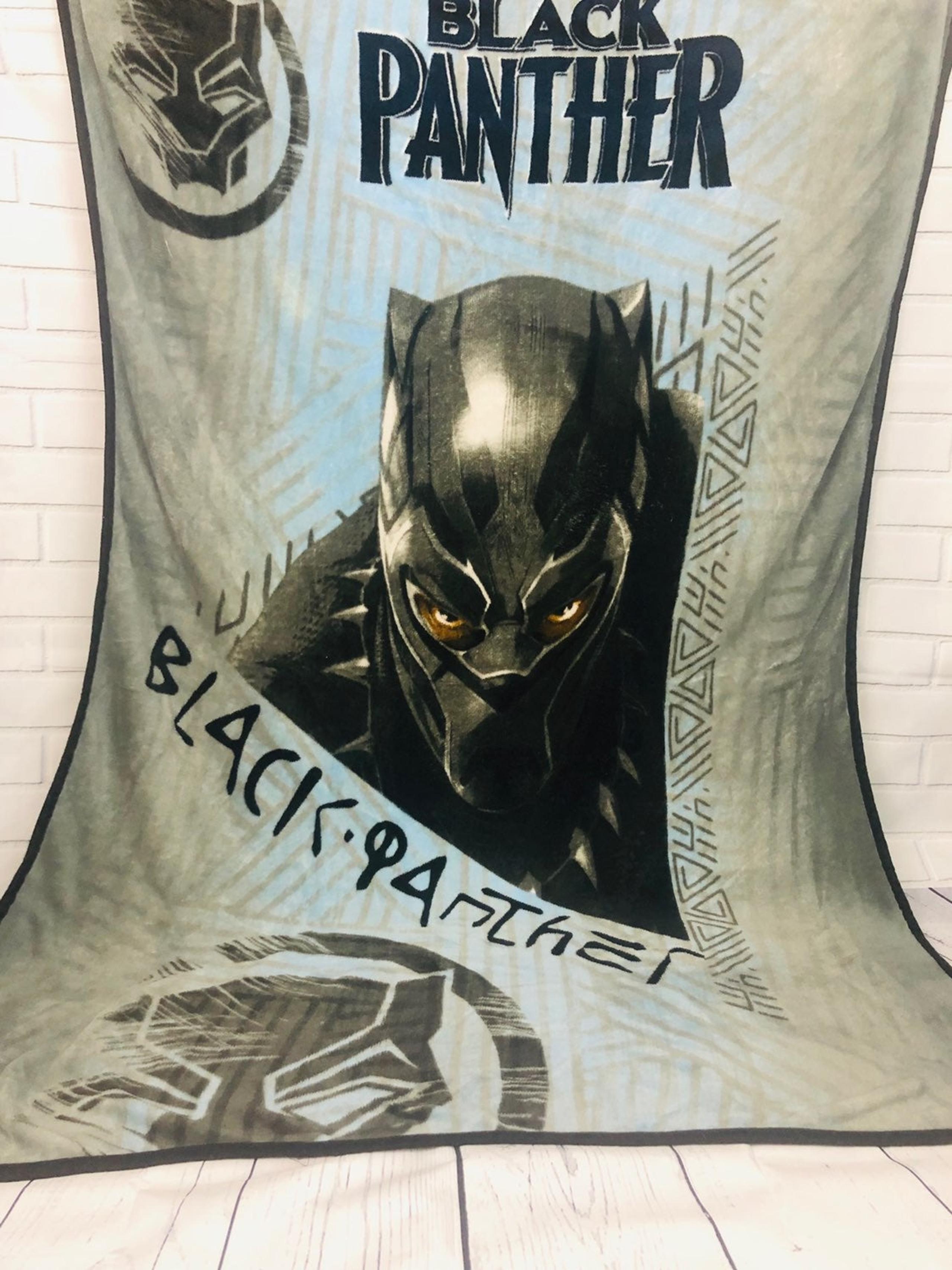 Marvel Black Panther Plush Throw
