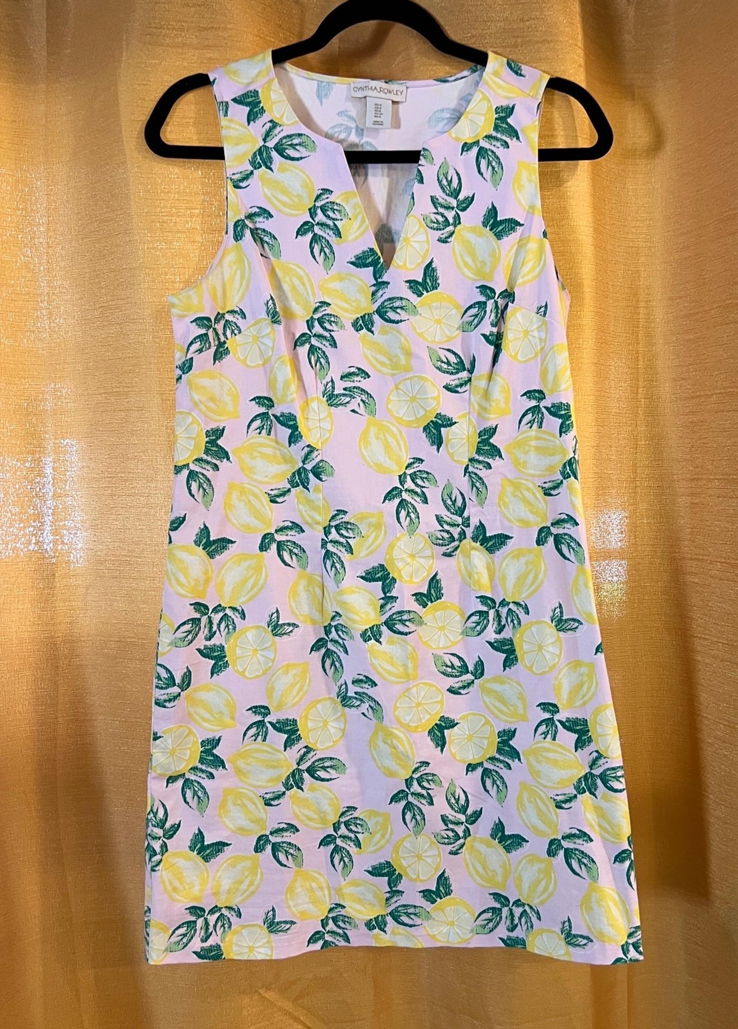 Cynthia Rowley Dress with lemons