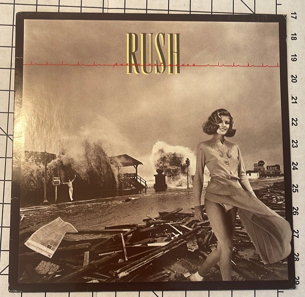 Rush Permanent Waves Holland Import Vinyl Record