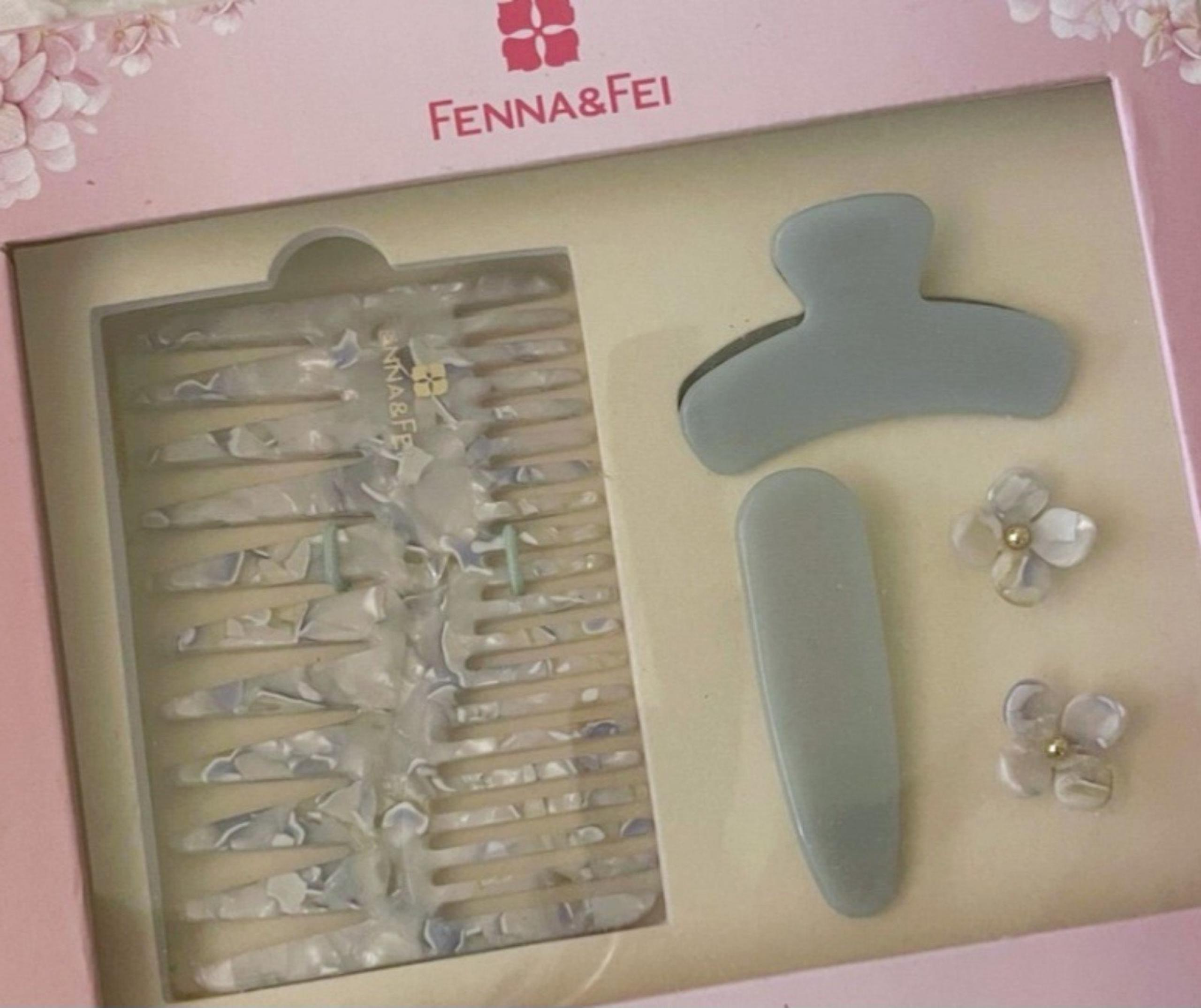 NEW Fenna & Fei Womans Classic Tortoises Shell Ear & Hair Accessory Collection
