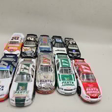 10 NASCAR Diecast Cars 1/64 Darrell Waltrip #17 Parts America Harvick Earnhardt.