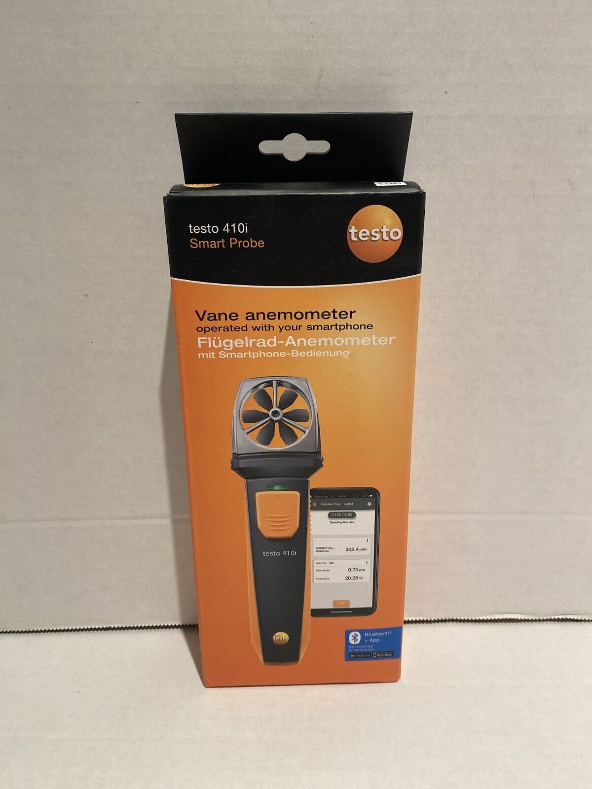 Testo 410i (0560 1410) Vane Anemometer Smart and Wireless Probe