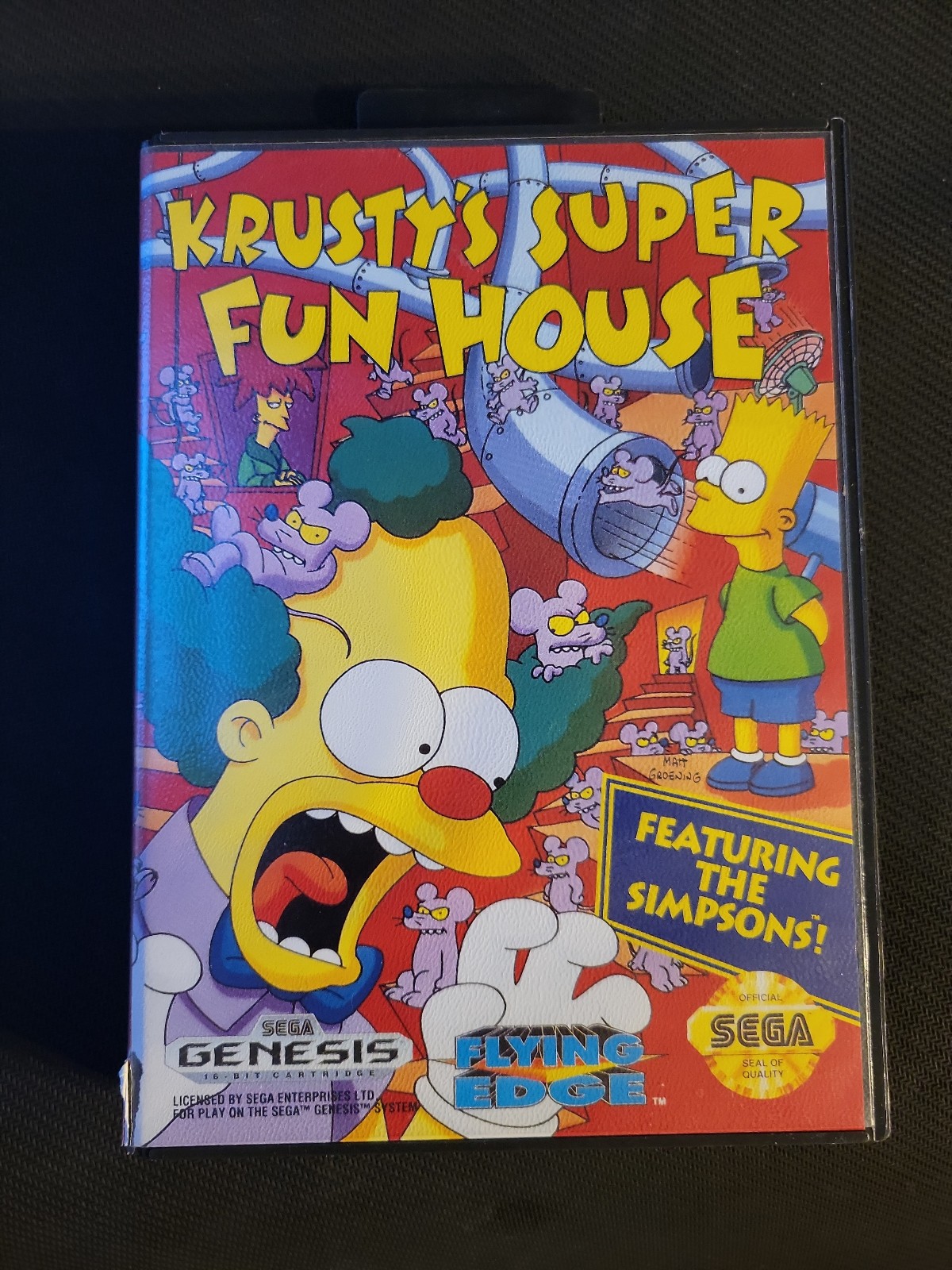 Sega Krusty's Super Fun House Games | Mercari