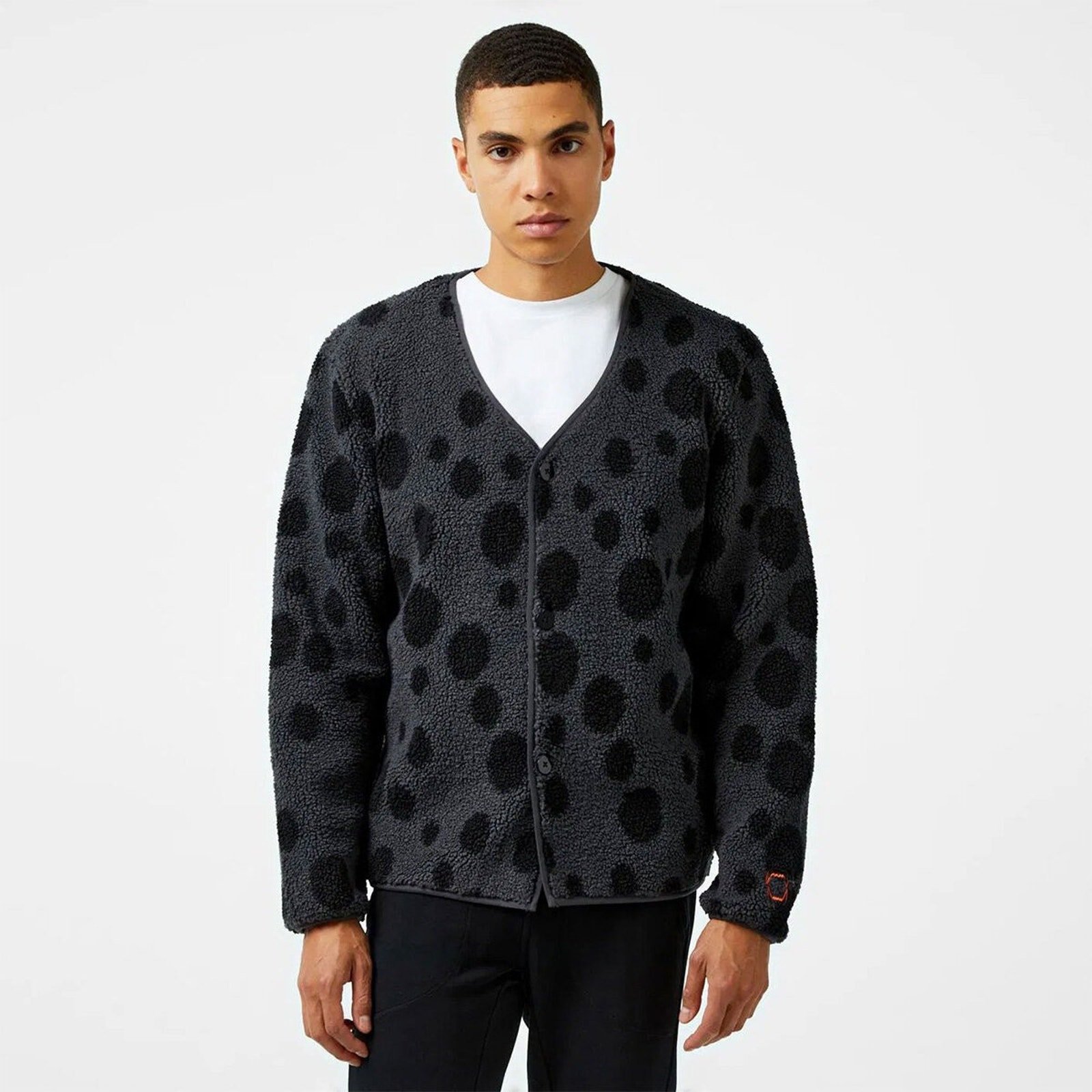 100 RARE Puma Hoops X Cheetos Sherpa Sweater Cardigan Jacket Size XL 625869 01