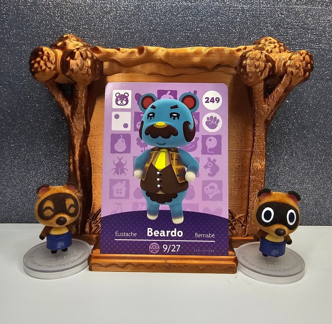 Nintendo Beardo Animal Crossing Series 3 amiibo Card