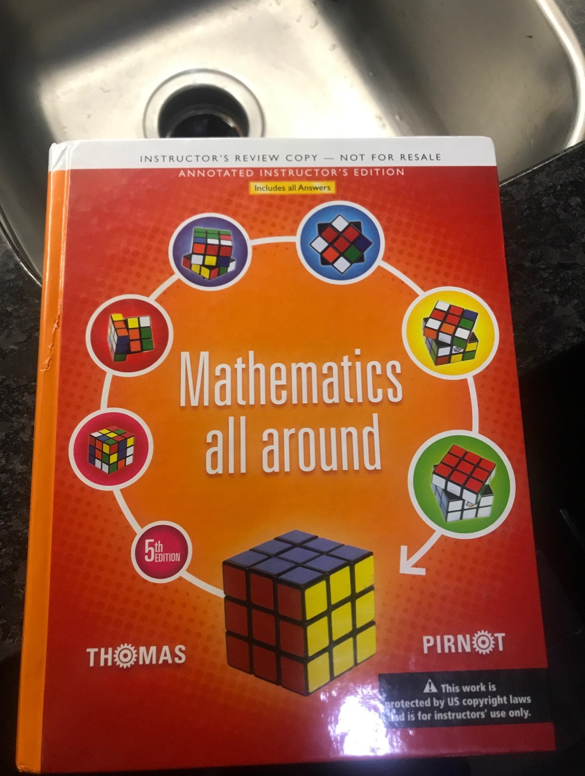 Mathematics all around 5th edition