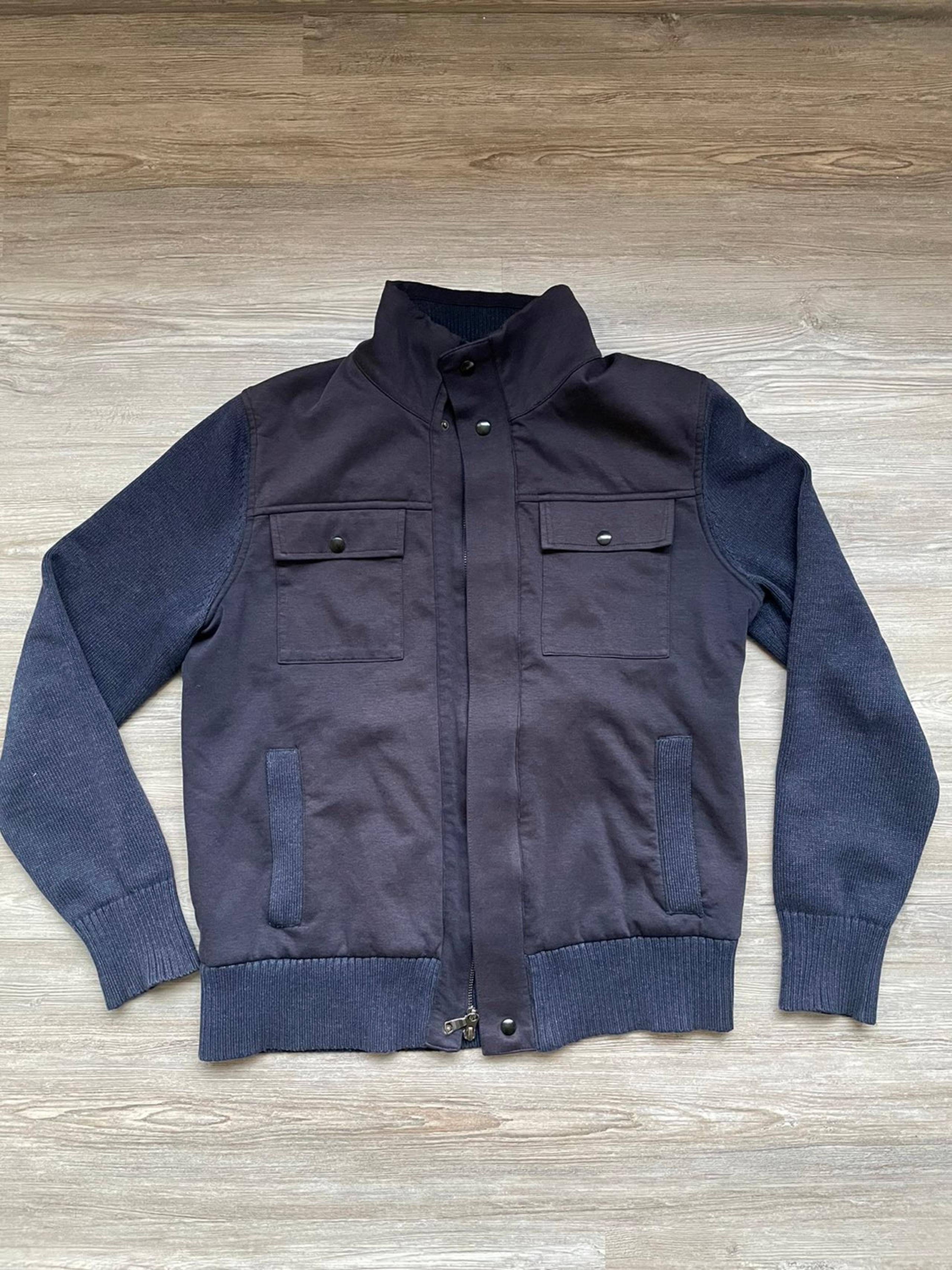 zipper knit men's Jacket - Banana Republic