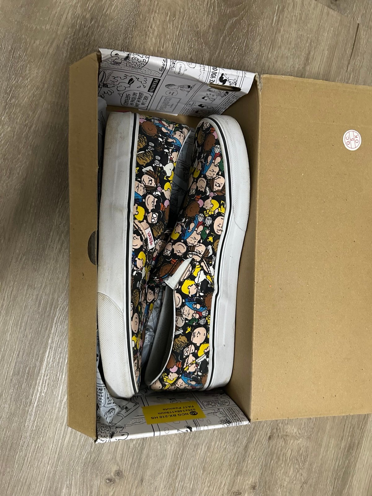 Men’s Peanuts Vans
