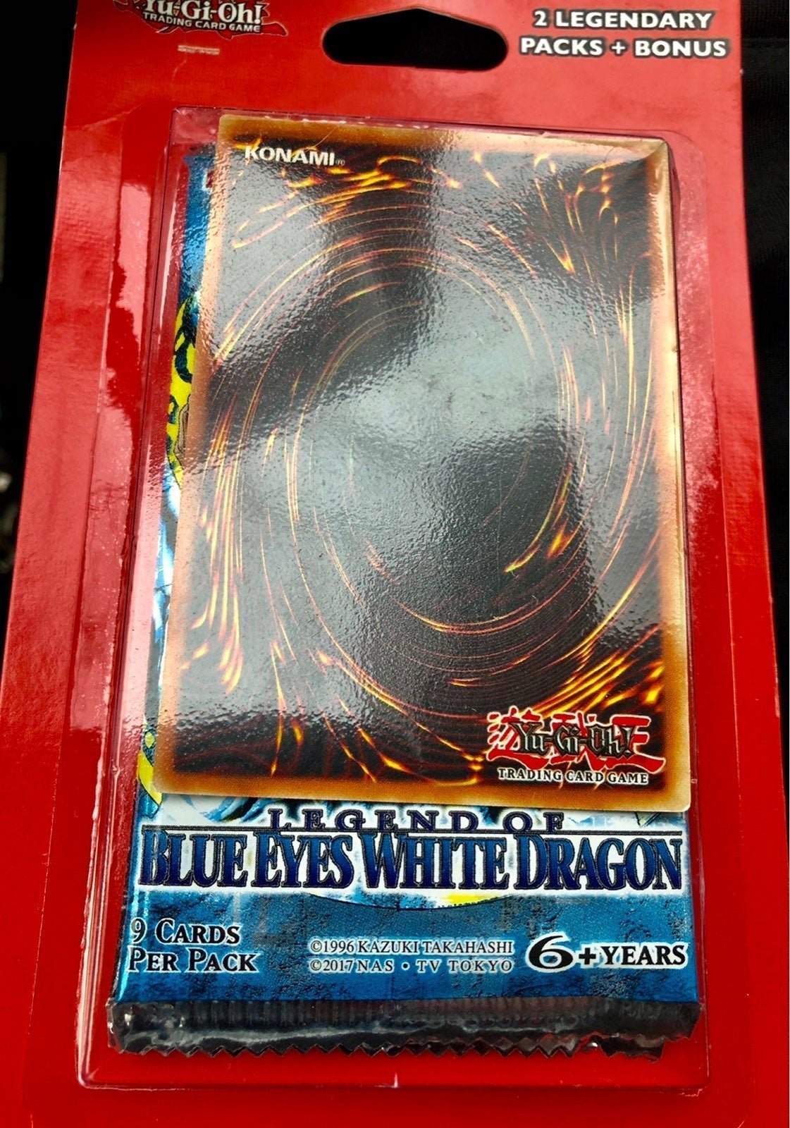 Yugioh blister Blue Eyes White Dragon !