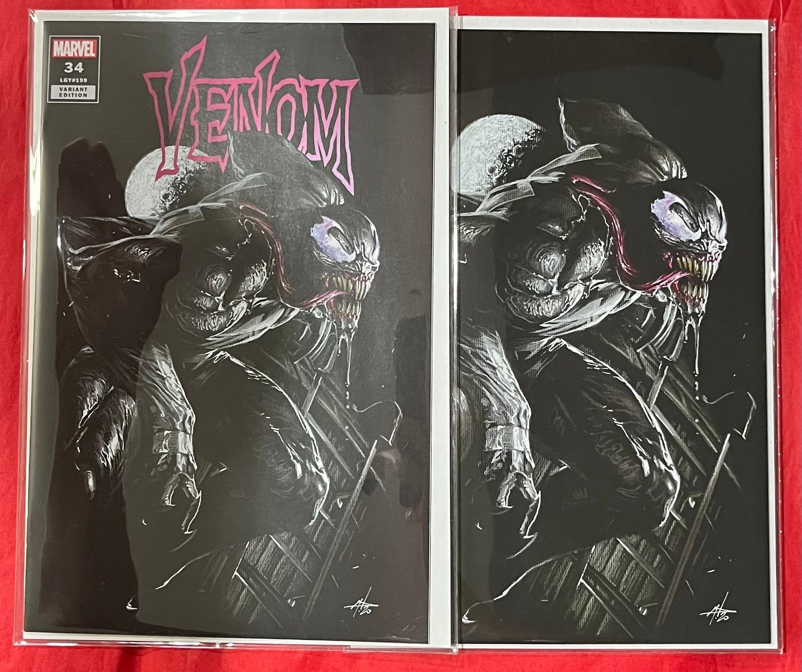 Venom 34 Gabriele Dell’Otto limited edition variant set with COA