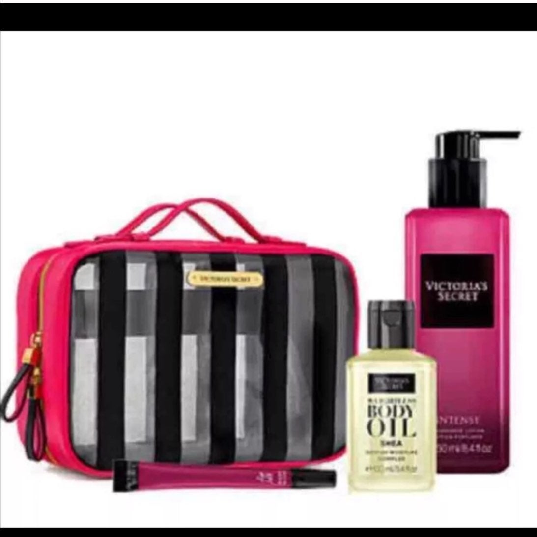 Victoria’s Secret Gift Set Beauty perfum makeup bag bundle gift new Holiday gift