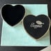 Elegant decorative gold top, silver plated trinket box in gift box